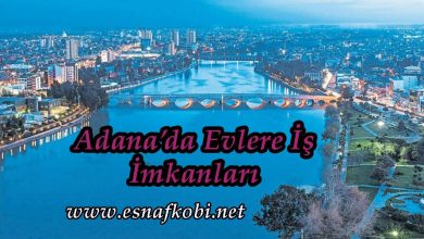 Adanada evde iş imkanı